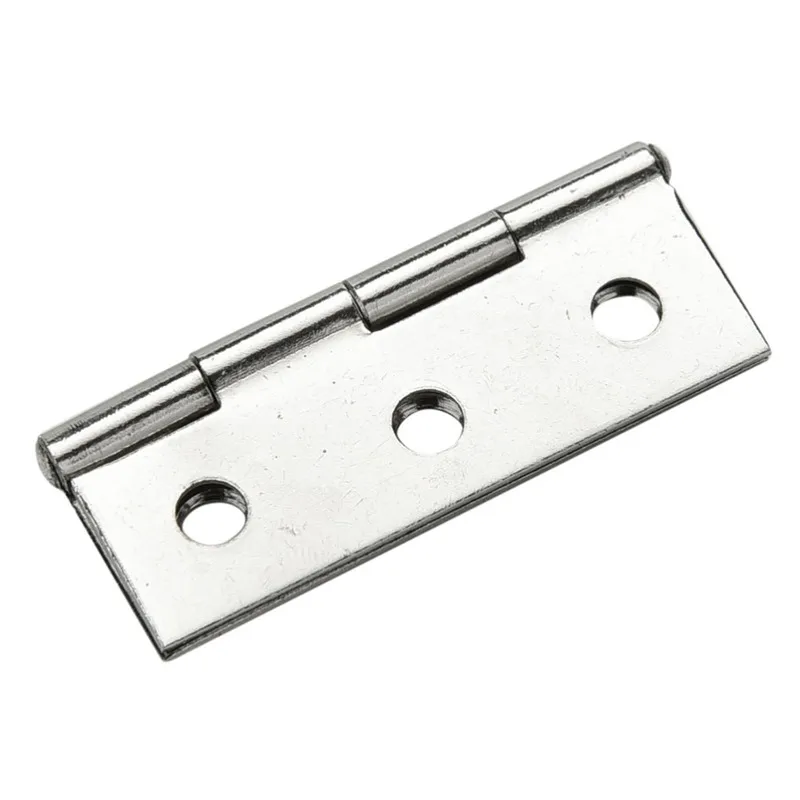 

2.5 inches Long 6 Mounting Holes Stainless Steel Butt Hinges 20 Pcs (Pack of 20)