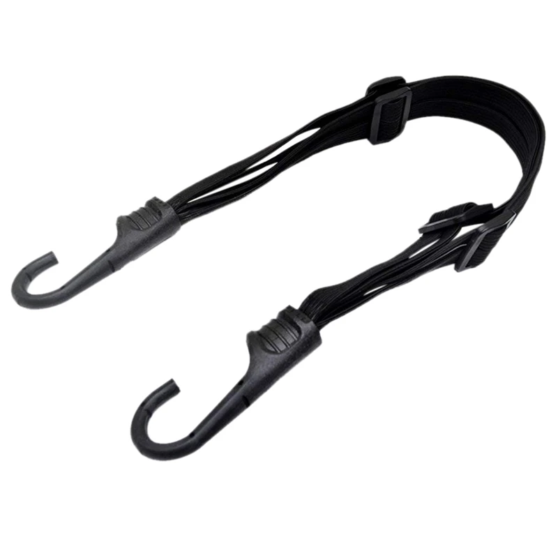 

black Motorcycle Helmet Rope Luggage rope rack strap elastic tie-rope elastic Fixed Elastic Band 90cm