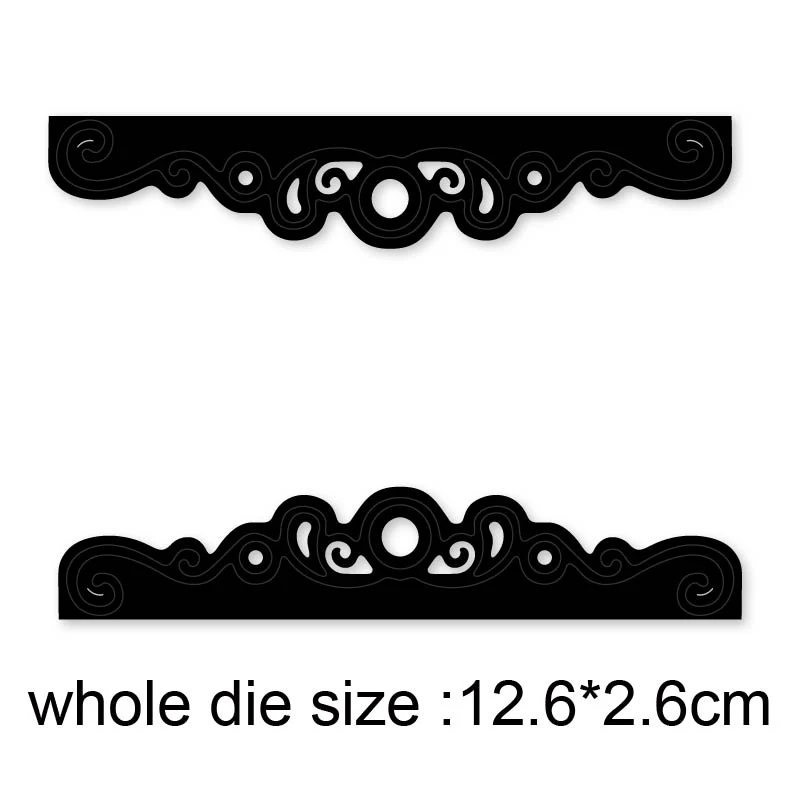 

Кружевная полоска для границы, металлический трафарет, штампы для скрапбукинга, «сделай сам», для тиснения бумажных альбомов, для изготовле...