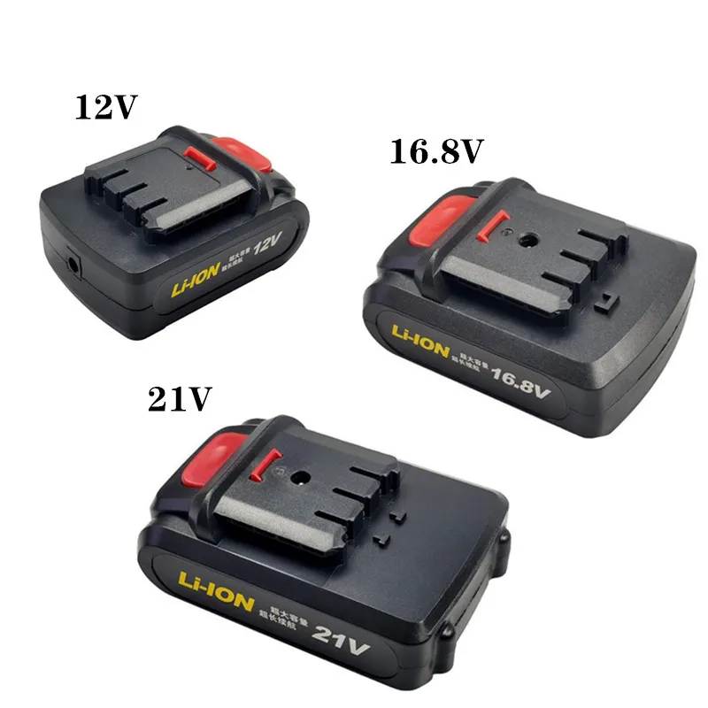 

12V 16.8V 21V Electric Saw Supporting Battery Electric Screwdriver Special Power Supply Large Capacity 18650 Lithium Battery