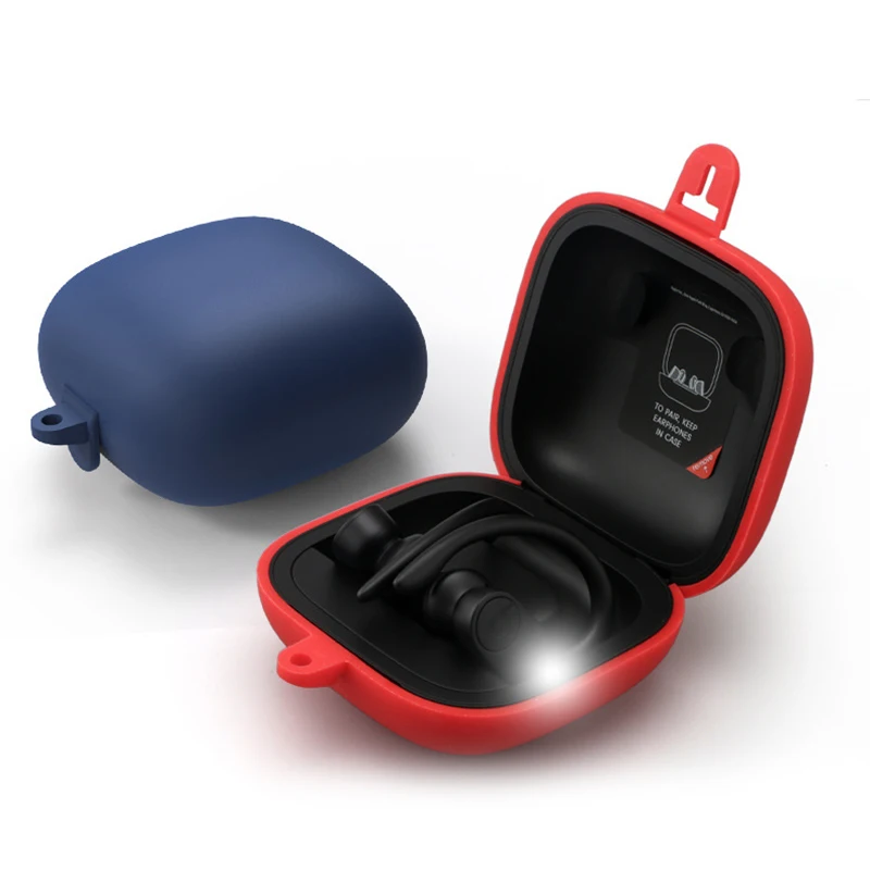 Защитные Чехлы Наушники Аксессуары беспроводные Bluetooth наушники крышка силикагель сплошной цвет оболочки для Beats Powerbeats Pro