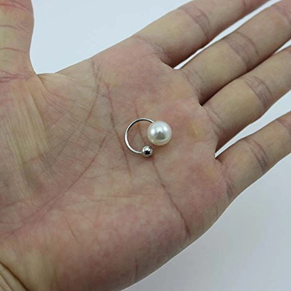 1 пара 8 мм Клипсы Серьги с искусственным жемчугом серьги-гвоздики | Украшения и