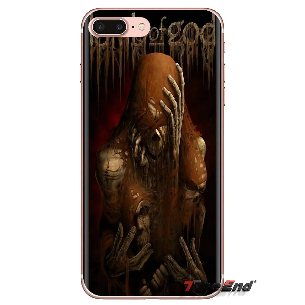 TPU Transparent Skin Cover Lamb of God Heavy metal rock music For Samsung Galaxy A3 A5 A7 A9 A8 Star A6 Plus 2018 2015 2016 2017 |