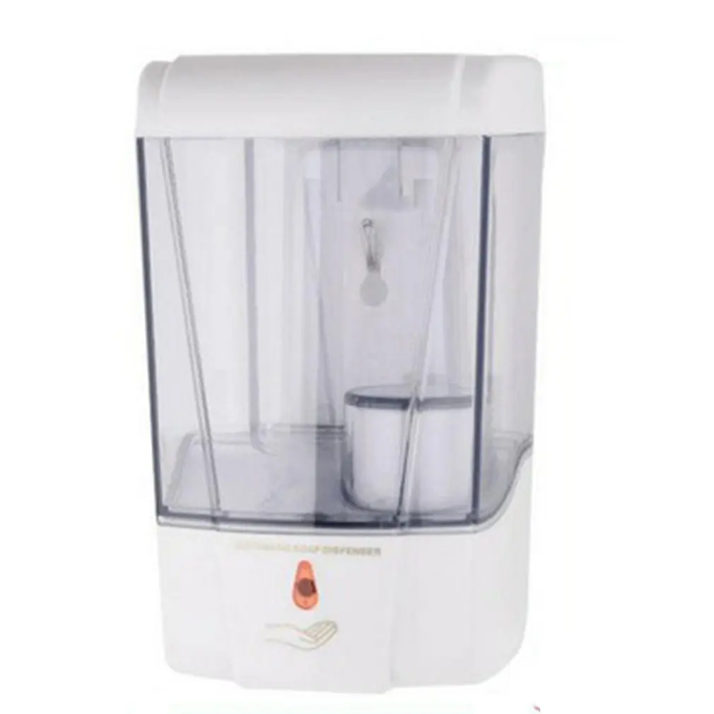 

Automatic Soap Dispenser 700ml Non-Contact Induction Soap Dispenser Wall-Mounted Soap Dispenser Bathroom Kitchen