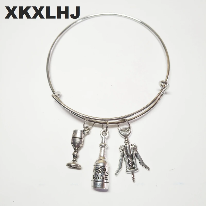 Новинка 2018 браслет XKXLHJ для винных бутылок и бокалов открывалка Шарм любителей