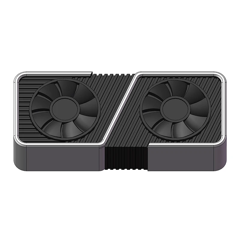 

KeyStone Keycap 1pcs 3060ti Graphics card zinc aluminum mechanical keyboard keycap for ENTER key cherry MX R4 height for NVIDIA