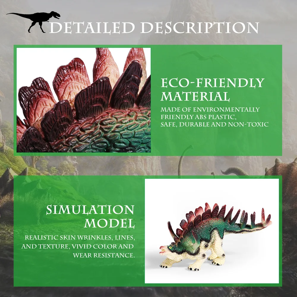 

Toyvian 21PCS Dinosaurs Assortment Toy Set Realistic Toy Dinosaur Figures for Kids and Toddler Educations