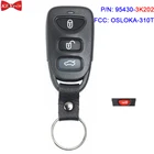 Пульт дистанционного управления для Hyundai Elantra Sonata 2007 2008 2009 95430-3K202