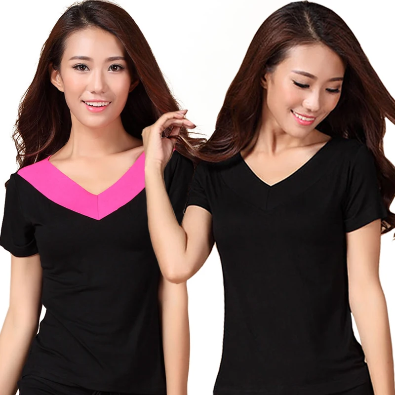 1 шт./лот Женский Повседневный Латиноамериканский Топ женский однотонный