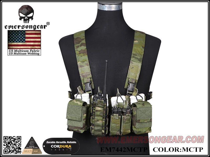Emerson gear Emerson тактическая нагрудная установка D3CR быстрая штурмовая Военная Броня страйкбол охотничий Перевозчик жилет Боевая Экипировка - Цвет: MCTP