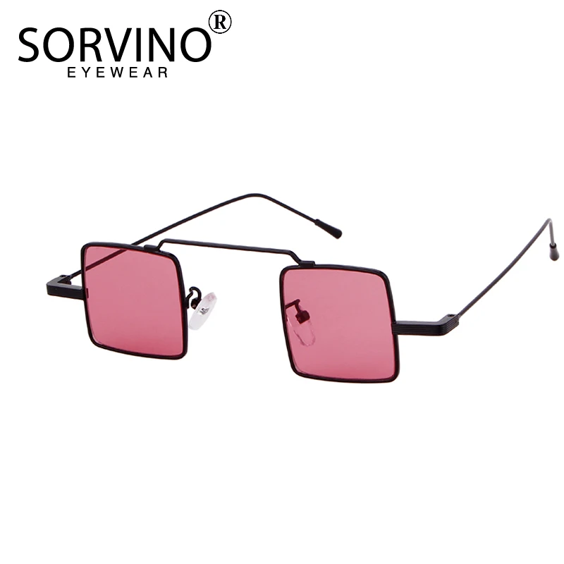 SORVINO 2020 ретро маленькие квадратные солнцезащитные очки в стиле стимпанк женские
