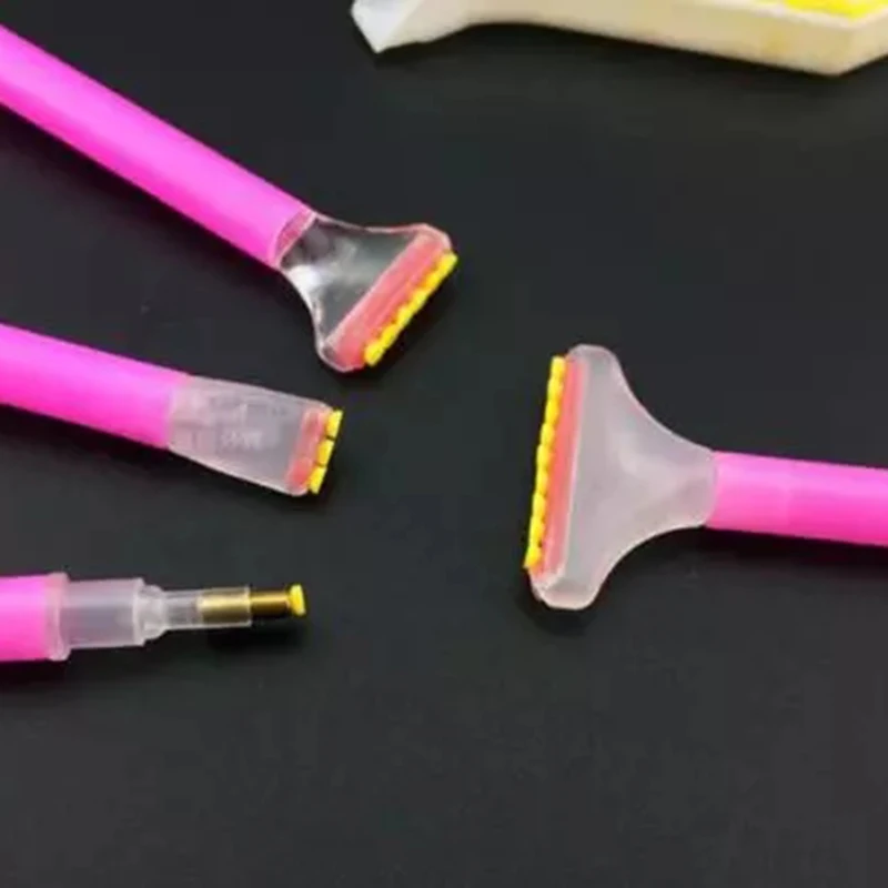 

50pcs 5D DIY diamond painting pen Accessory Diamond mosaic Drill tools red Pens Embroidery Square round drill General purpose