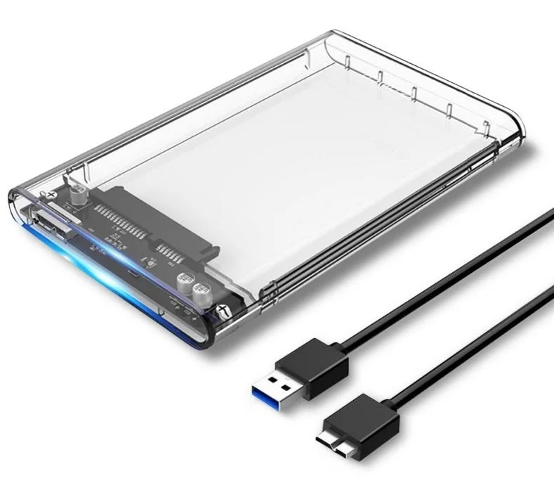 

Yongxing2.5 Inch HDD Enclosure SATA 3.0 to USB 3.0 5 Gbps 6TB Support UASP HD External Type C 3.1 SSD Hard Drive Case
