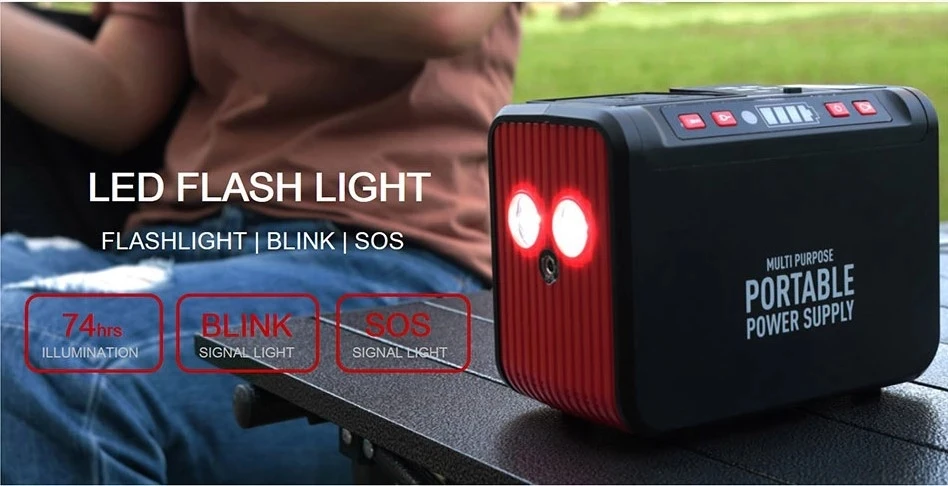 110V 220V Power Bank 85W портативный мини-генератор Station AC/DC/USB с несколькими выходами |
