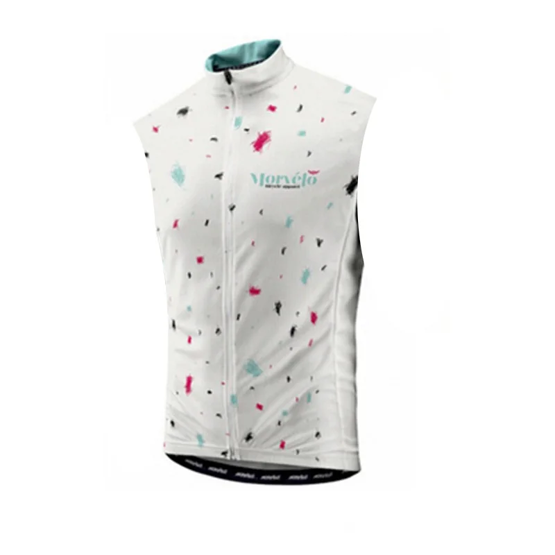 

pro cycling Men Morvelo team Sleeveless Summer Shirts MTB Road Bike Bicycle Jersey Top Cycle Clothing Coat gilet ciclismo 121402