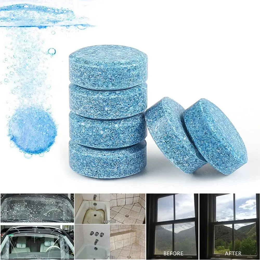

Car Solid Wiper Glass Cleaner High Performance Auto Window Cleaning Car Windshield Glass Cleaner With Bottle