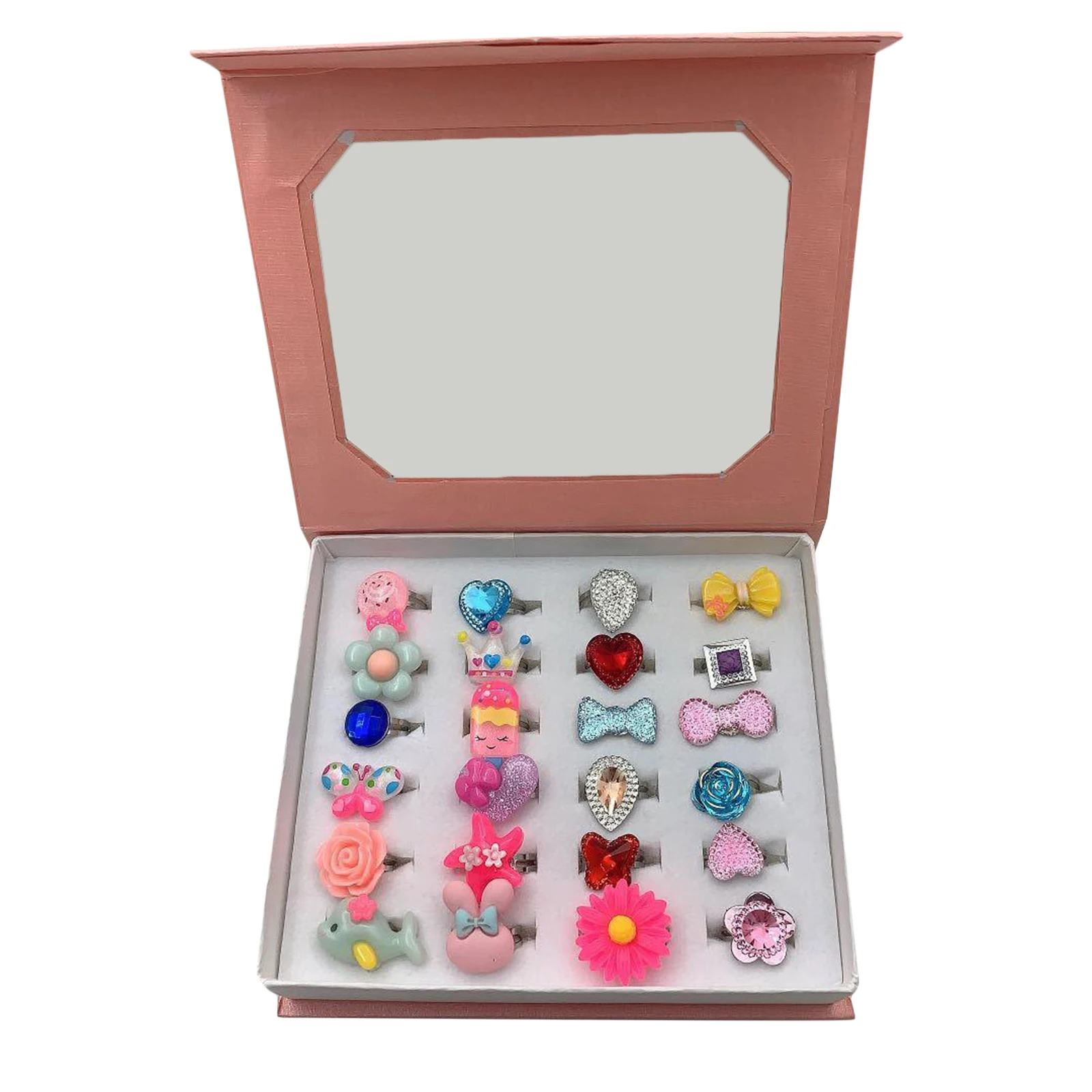 

Girl Pretend Play And Dress Up Rings Little Girl Jewel Rings Adjustable