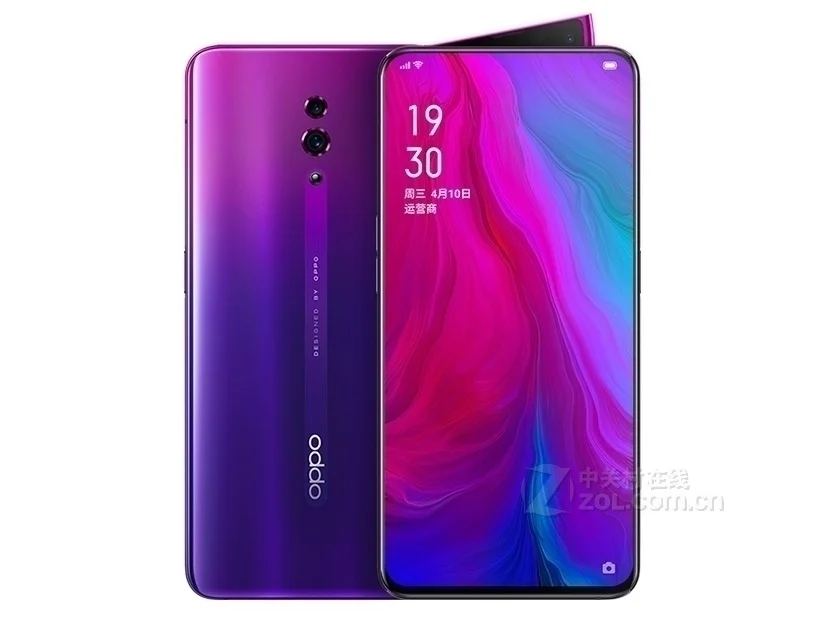 DHL Быстрая Oppo Reno сотовый телефон Snapdragon 710 Android 9,0 6," ips 2340X1080 8 Гб ram 256 ГБ rom МП отпечаток пальца NFC