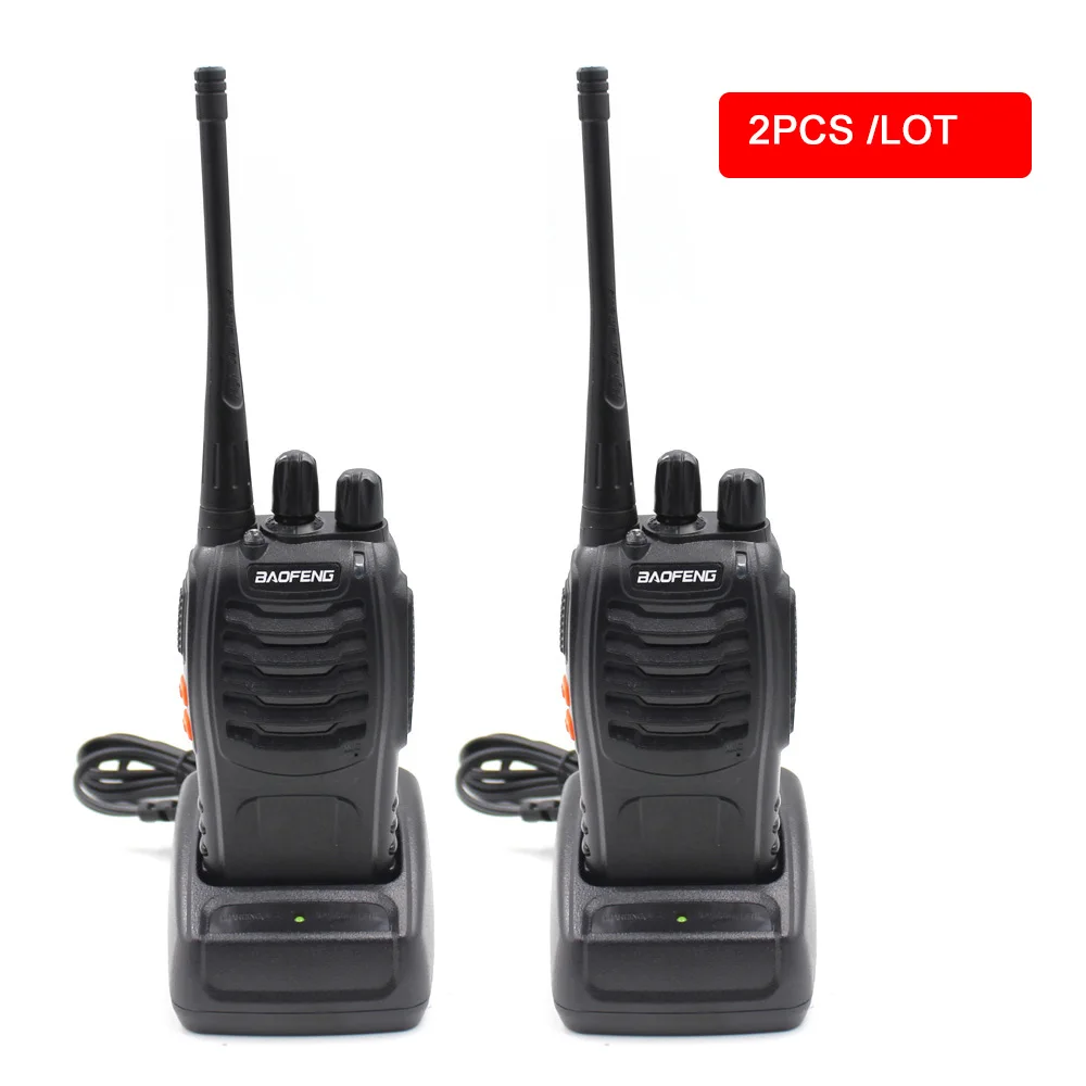 2 шт. Baofeng BF 888S UHF 400 470 МГц baofeng 888s Дешевое двухстороннее радио bf888s удобное