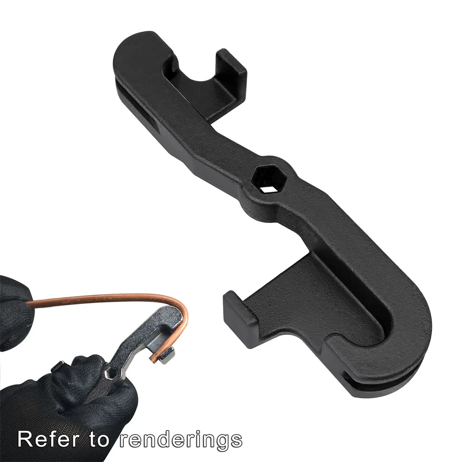 

NEW Handy 5mm Automotive Brake Pipe Bender Bending Tool 2 Bending Options