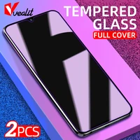 2pcs anti blue light tempered glass for oppo a55s a54s a53s reno 7 8 pro screen protector for realme gt neo 3 2 2t 8i 9 pro plus