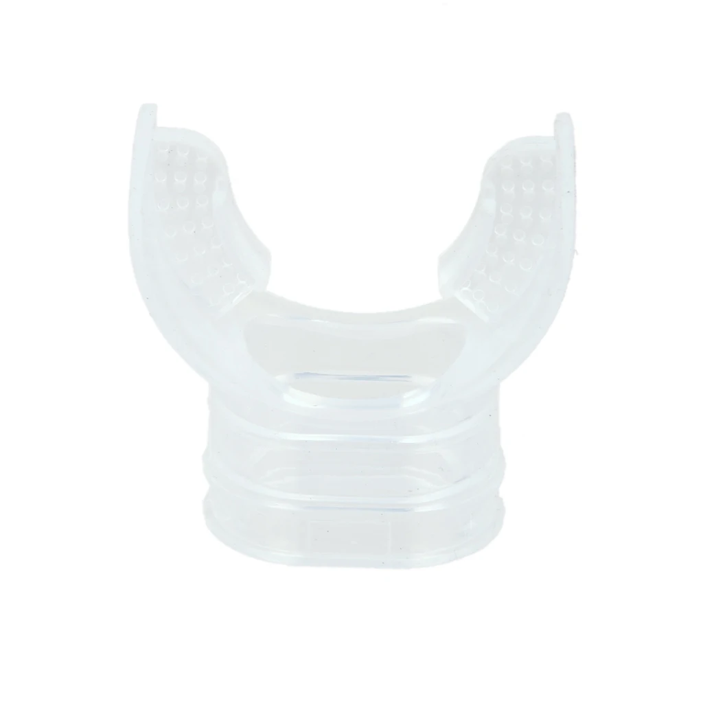 

Clear Silicone Snorkel Mouthpiece Replacement Scuba Regulator Mouth Piece Underwater Diving Accessories