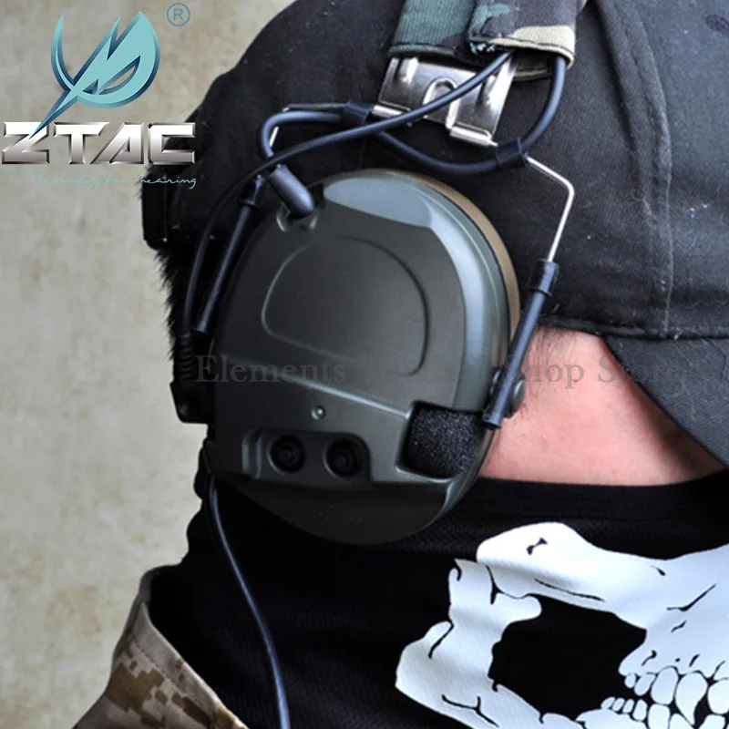 Z-TAC Peltor шлем тактическая гарнитура Comtac I Combat шумоподавление Softair Shootng страйкбол |