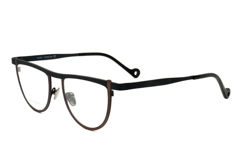 

Retro Pure Titanium Glasses Frame Men Full Rim Optical Eyewear High Quality Clear Lens Prescription Myopia Eyeglasses Women