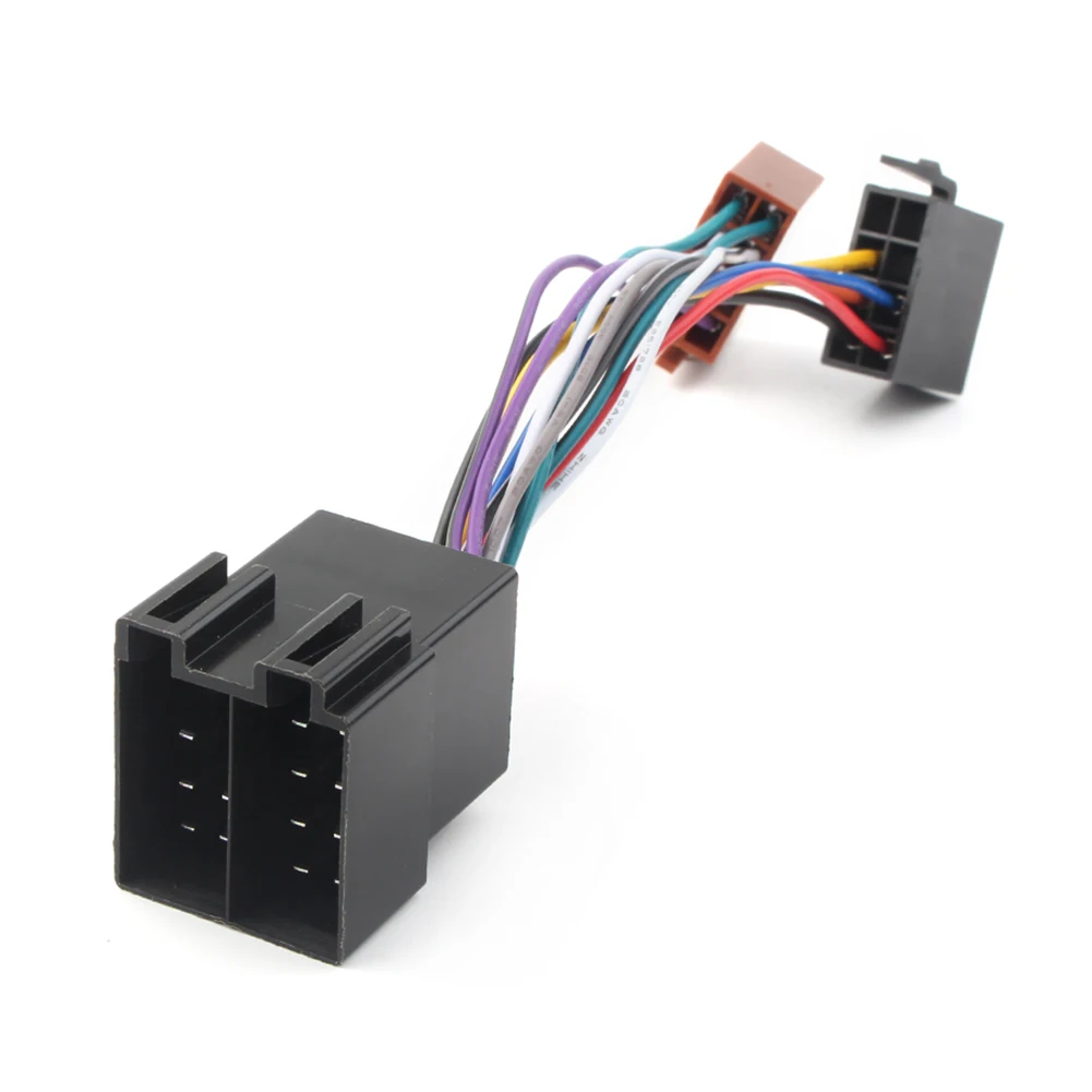 Автомобильный жгут проводов ISO стерео радио адаптер жгута для VW Golf MK4 Passat Audi A6 Hyundai