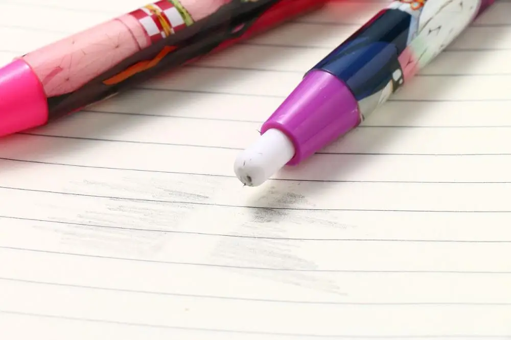 Стирательная ручка карандаш с милым рисунком из аниме рассекающий