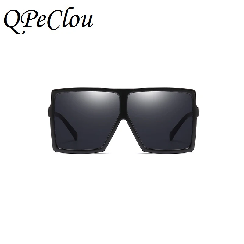 Очки солнцезащитные мужские/женские большие квадратные модные зеркальные