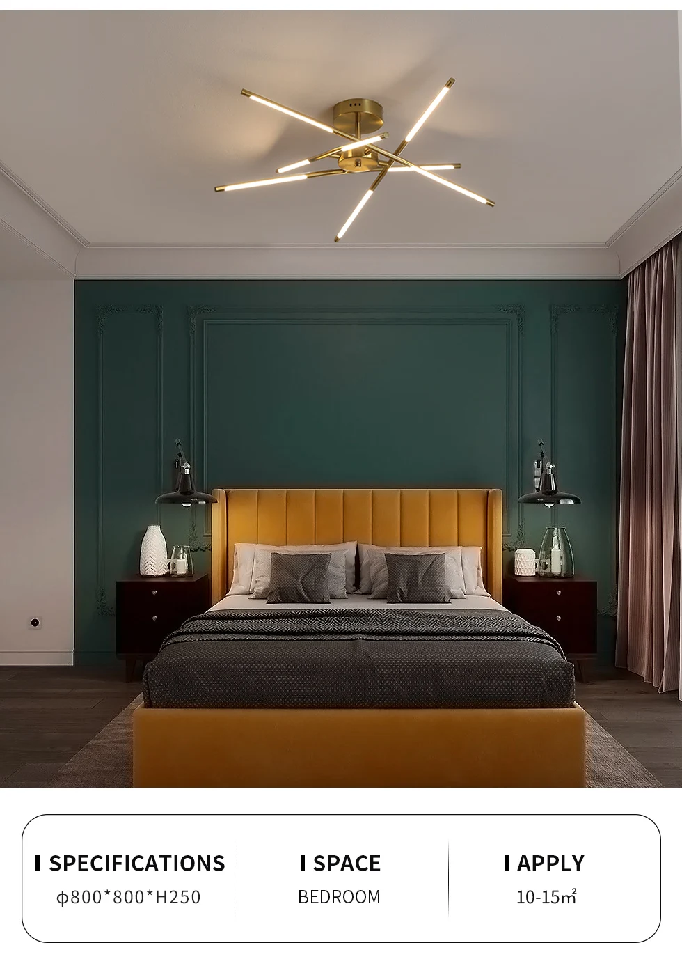 Fashion Modern Chandelier Lighting for Living Room Bedroom Dining Home Indoor Black Gold Semi Flush Mount LED ceiling Luminaire led chandelier