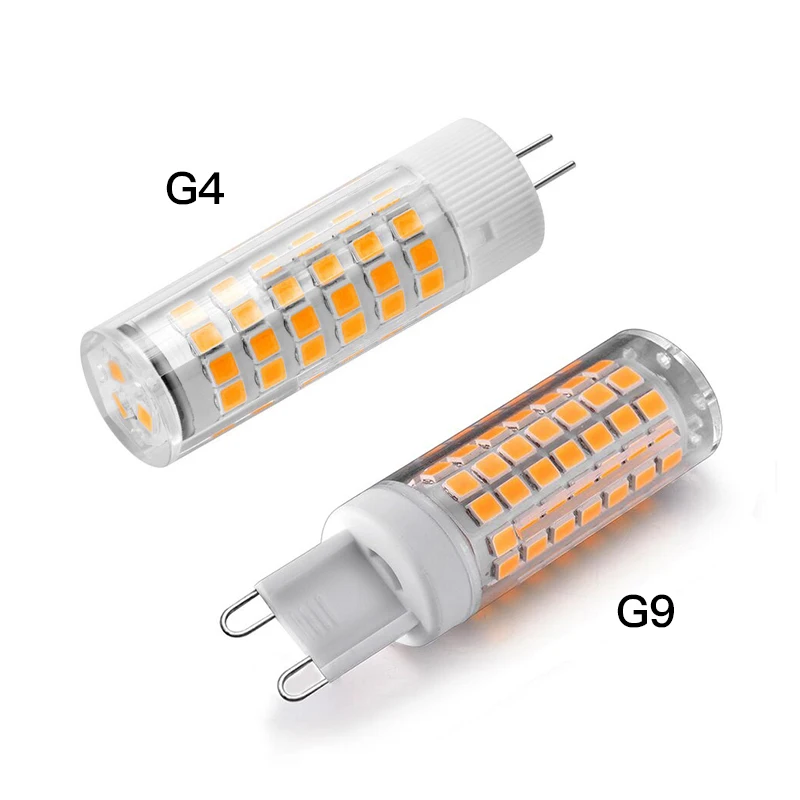 Светодиодный светильник G9 G4 220 В 110 не мерцающий 2835SMD 5 Вт 690LM супер яркий на замену