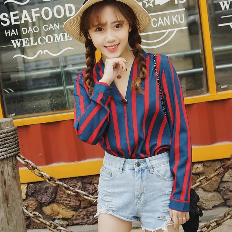 2020 женские весенние винтажные блузки в Корейском стиле ретро шикарный стиль