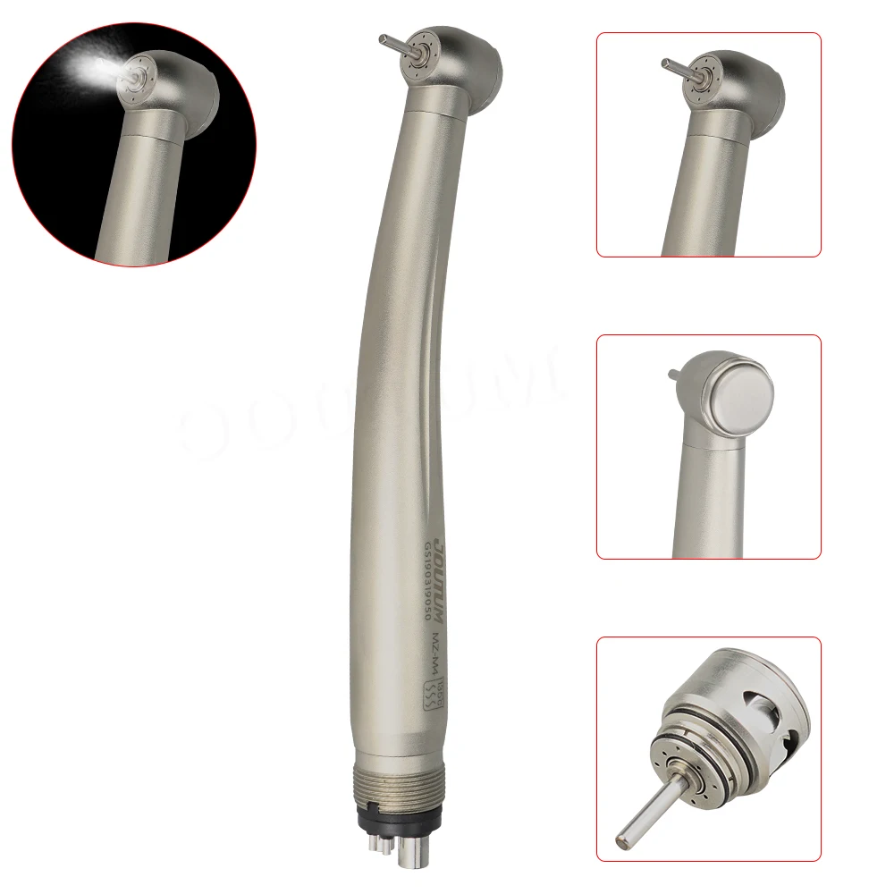

High Quality Push Button Handpiece with Quick Coupling 4 Point Spray