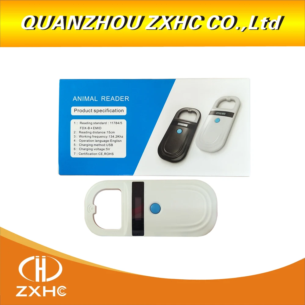 Портативный RFID сканер с OLED дисплеем 11785 кГц 5 В 134 2 кГц|Считыватели контрольных