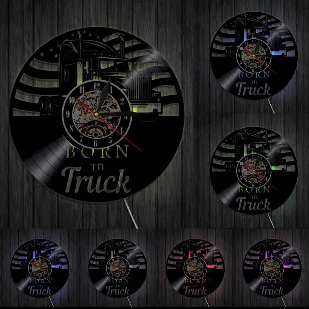 Самосвал фермерский дом Настенный декор настенные часы Ретро США Ферма грузовик