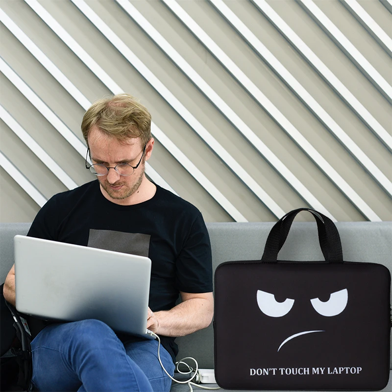 

11-17 inch laptop handle bag waterproof slim carrying sleeve case for Macbook Air Pro notebooks