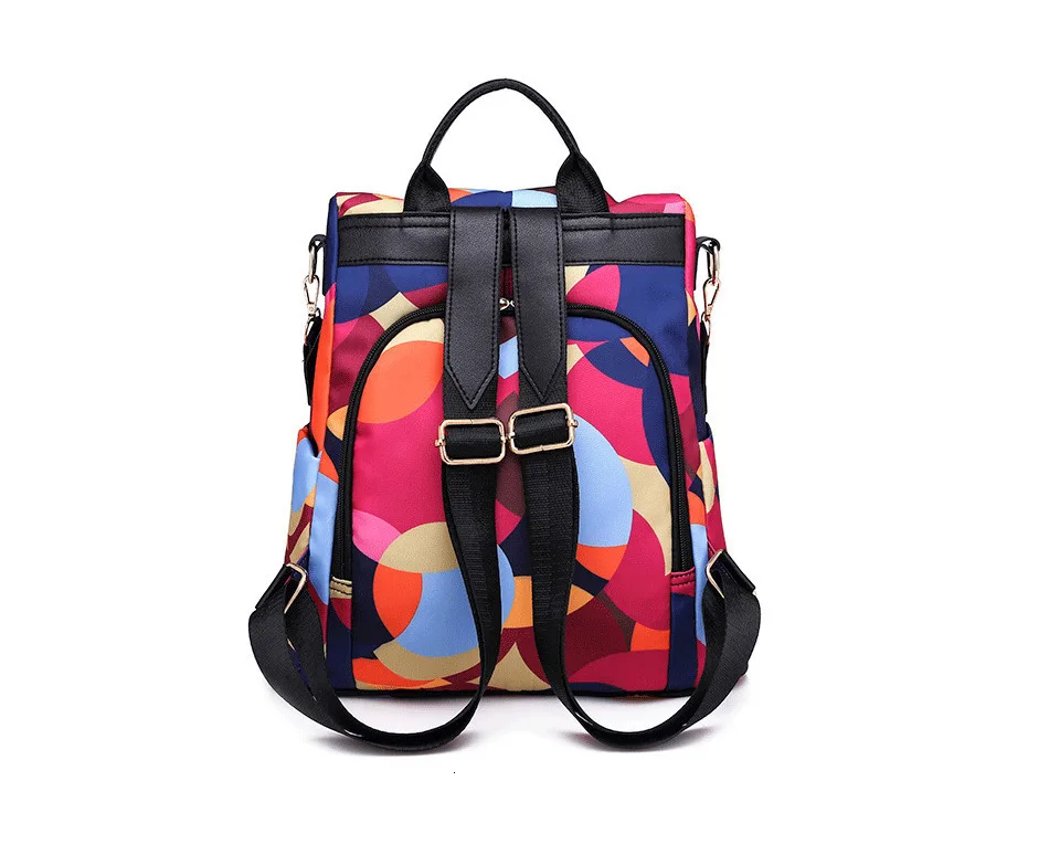 Модные большой цветочный женский рюкзак Оксфорд Bagpack женский Anti Theft Рюкзак Школьная Сумка для подростка обувь девочек plecak рюкзаки
