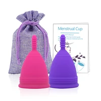 medical silicone women menstrual cup feminine hygiene copa menstrual de silicona medica reusable women period cups dropshipping