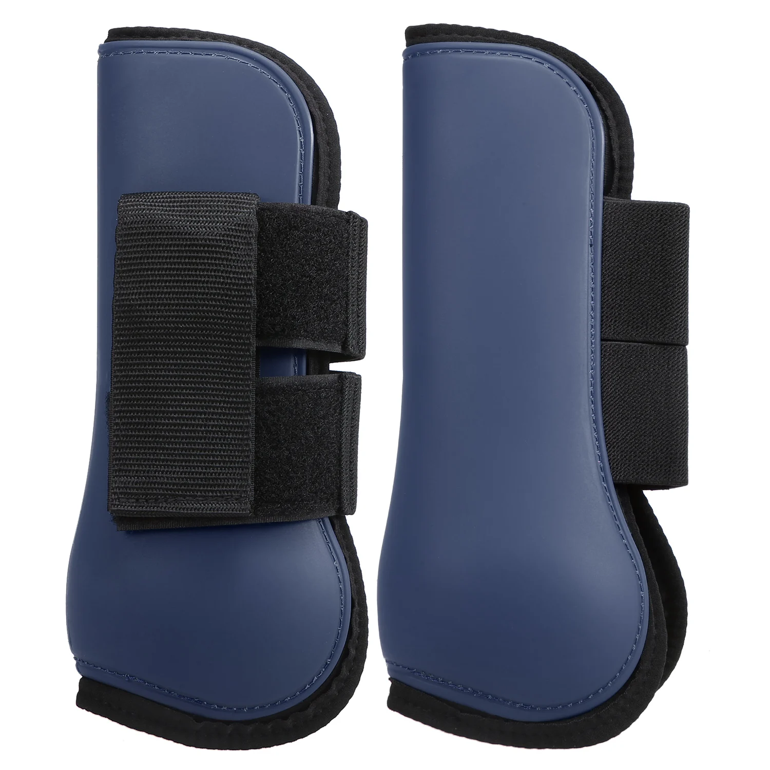 Front leg boots Регулируемые сапоги для верховой езды; набор сапог для верховой езды; передняя защита ног; задние сапоги из неопрена; защита для верховой езды; снаряжение для верховой езды - Цвет: Front leg boots