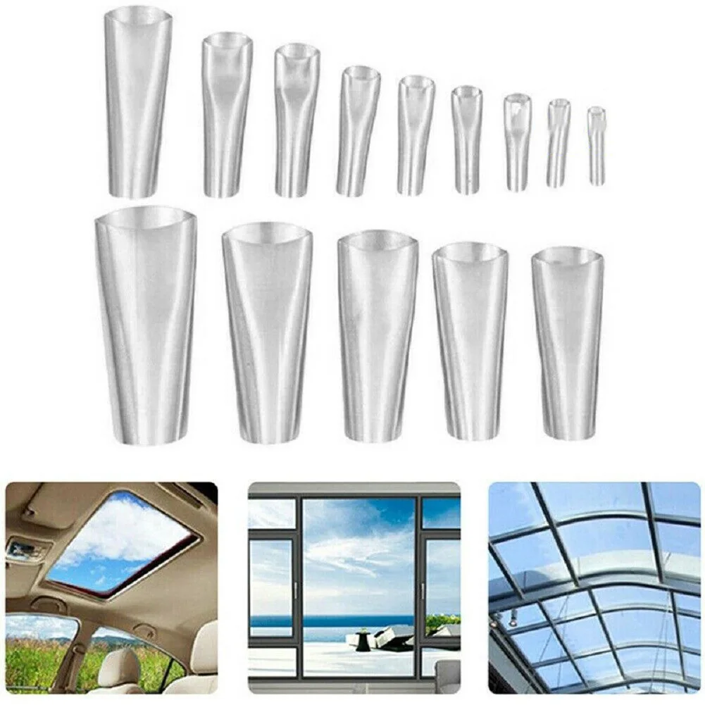 

17PCS Silicone Stainless Steel Caulking Finisher Tool Scraper Set Nozzles Spatulas Filler Set Wholesale