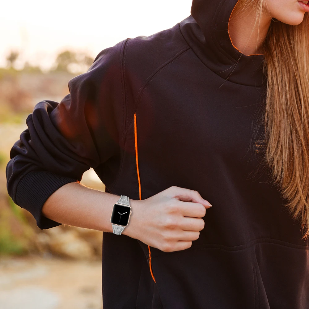 Ремешок Joyozy из натуральной кожи для Apple Watch 38 мм/40 мм/42 мм/44 мм кожаный ремешок iwatch серии для Apple Watch 5/4/3/2/1