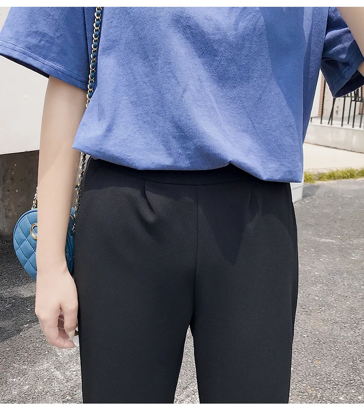 Весенние Брюки с широкими штанинами и шифоновой драпировкой в западном стиле |