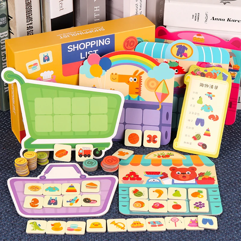 

New Children Educational Toys Shopping List Jigsaw Game Thinking Training Parent-child Interactive Table Games Learning Toys Kid