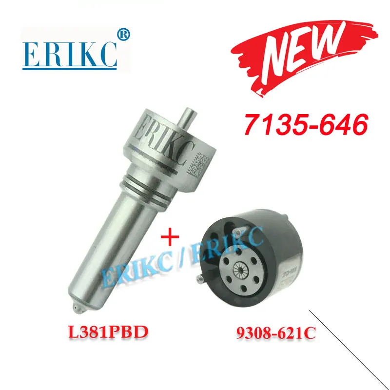 

7135-646 ( L381PBD + 9308-621C ) Diesel Injector EJBR05102D Nozzle and Valve Repair Kits 28232251 for Delphi 166001137R