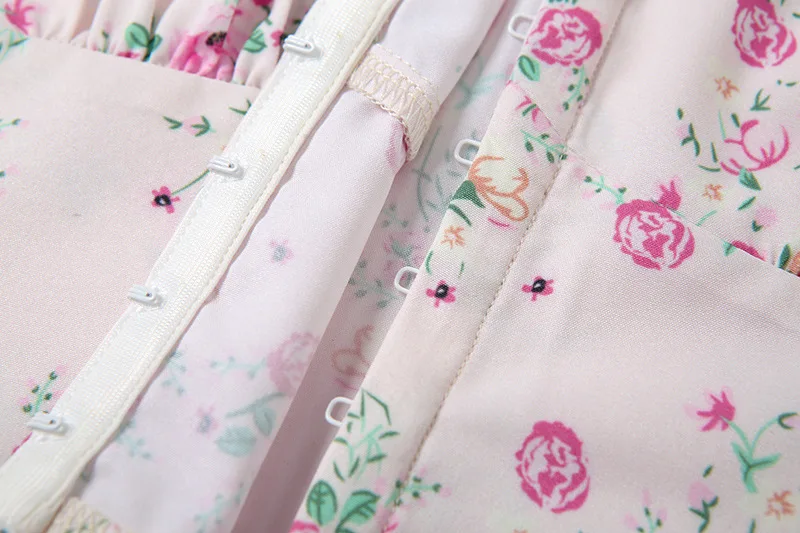 

Elegant Sleeveless Crop Top Floral Print Summer Blouse Shirt Women Slim Beach Boho Tops Vintage Blusas De Mujer Ladies Tops