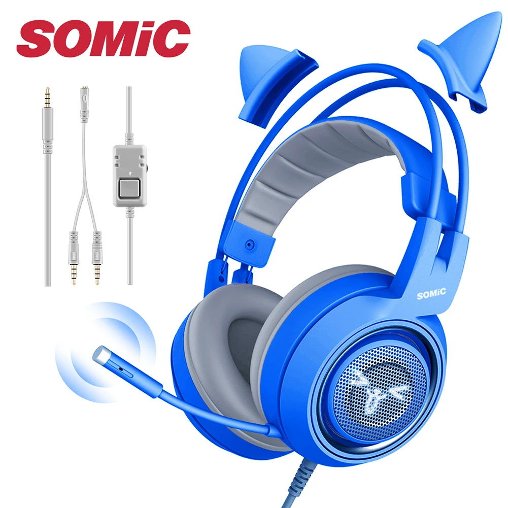 

USB-Гарнитура Somic G952 с микрофоном и шумоподавлением