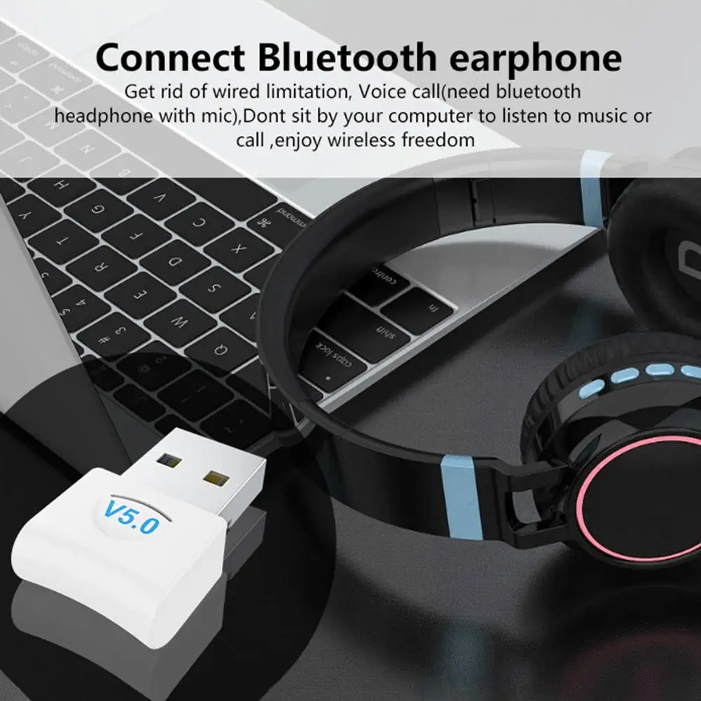 Bluetooth 5 0 компьютерный USB адаптер настольный беспроводной WiFi Аудио приемник