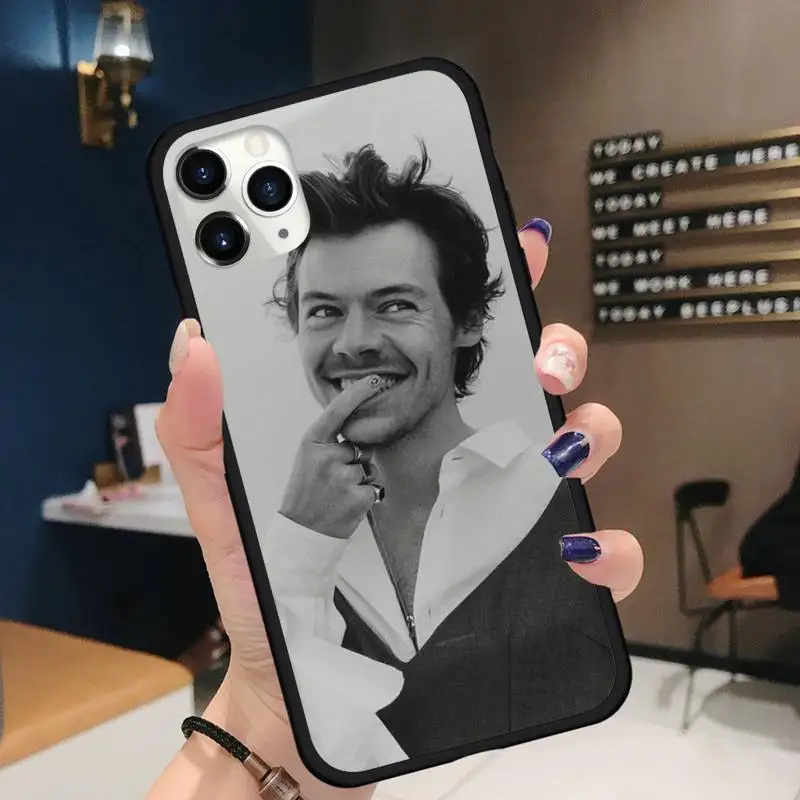 

Harry Styles singer Phone Case for iPhone 11 12 pro XS MAX 8 7 6 6S Plus X 5S SE 2020 XR Soft silicone